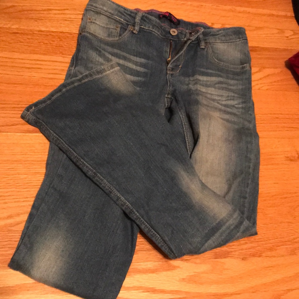 Levi skinny flare jeans